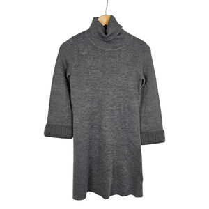 Alice + Olivia Turtleneck Wool Blend Sweater Dress